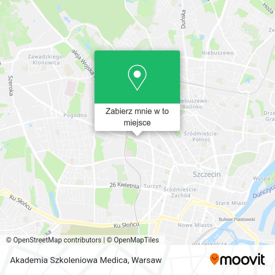 Mapa Akademia Szkoleniowa Medica