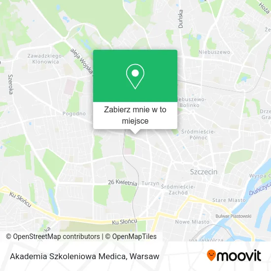 Mapa Akademia Szkoleniowa Medica