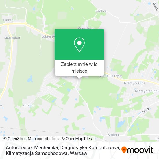 Mapa Autoservice. Mechanika, Diagnostyka Komputerowa, Klimatyzacja Samochodowa