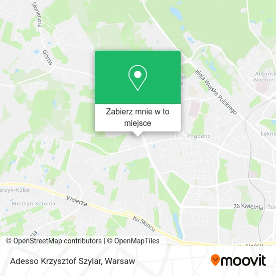 Mapa Adesso Krzysztof Szylar
