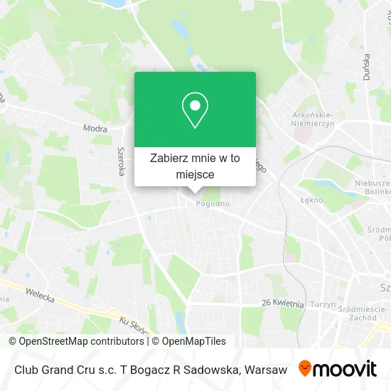 Mapa Club Grand Cru s.c. T Bogacz R Sadowska