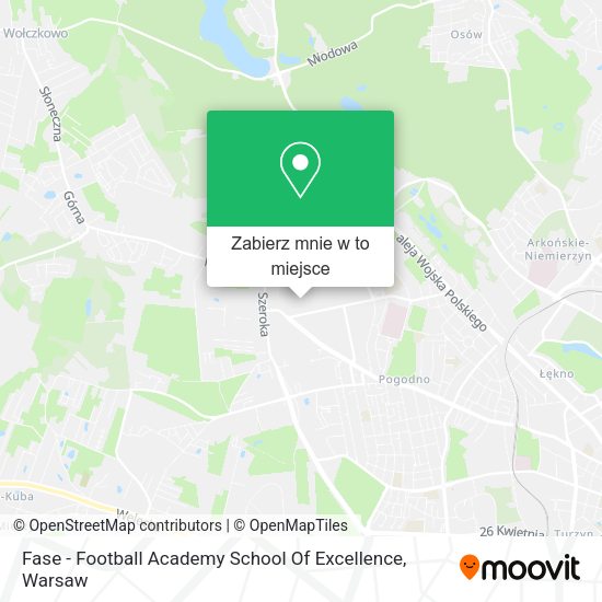 Mapa Fase - Football Academy School Of Excellence