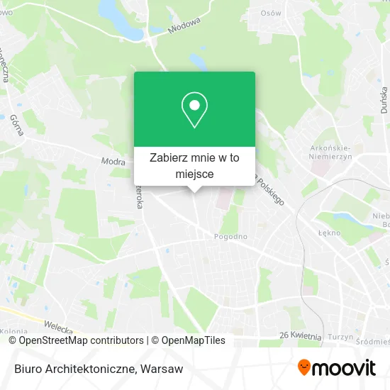 Mapa Biuro Architektoniczne