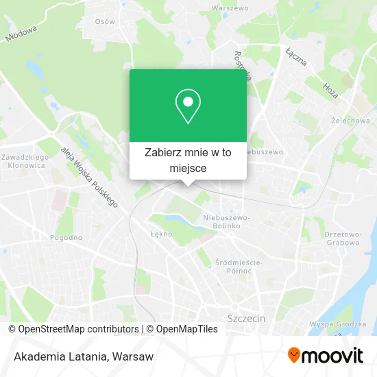 Mapa Akademia Latania