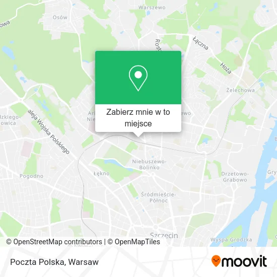 Mapa Poczta Polska