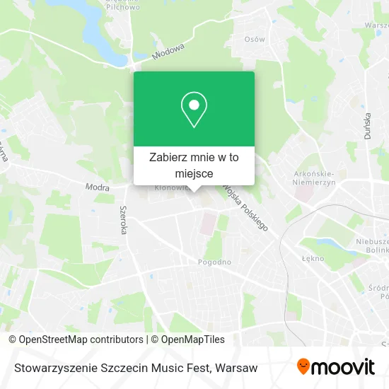 Mapa Stowarzyszenie Szczecin Music Fest