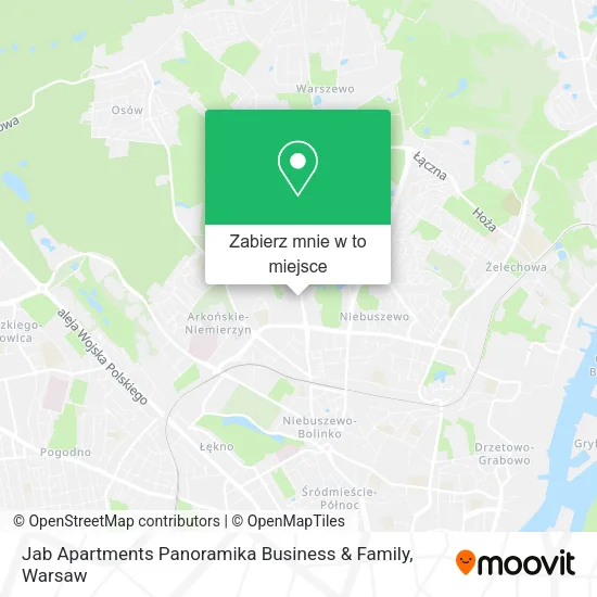 Mapa Jab Apartments Panoramika Business & Family