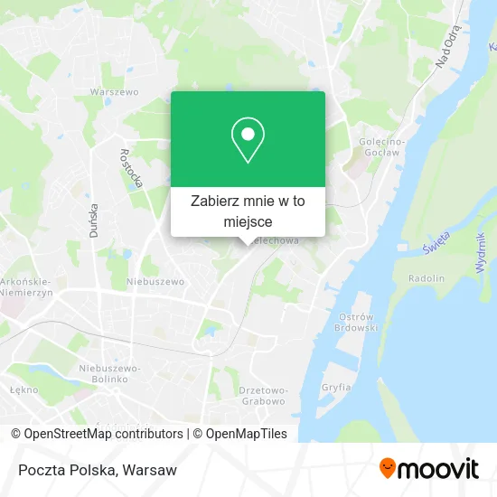 Mapa Poczta Polska