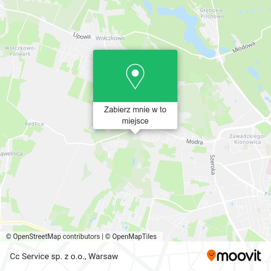 Mapa Cc Service sp. z o.o.