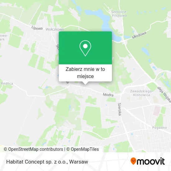 Mapa Habitat Concept sp. z o.o.