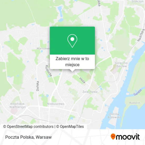 Mapa Poczta Polska