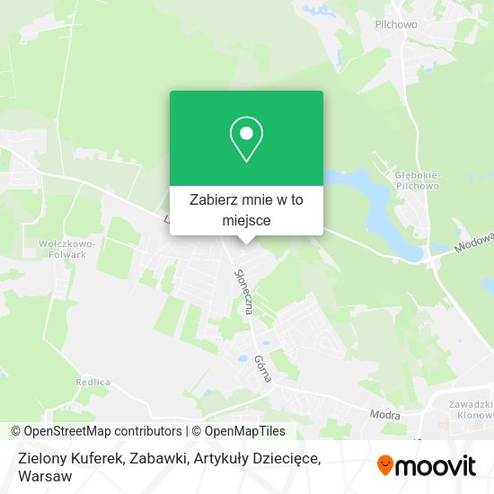 Mapa Zielony Kuferek, Zabawki, Artykuły Dziecięce