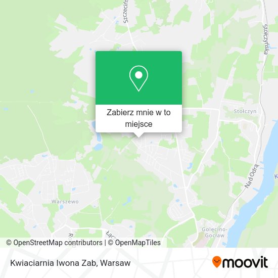 Mapa Kwiaciarnia Iwona Zab