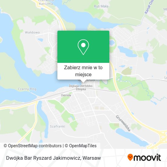 Mapa Dwójka Bar Ryszard Jakimowicz