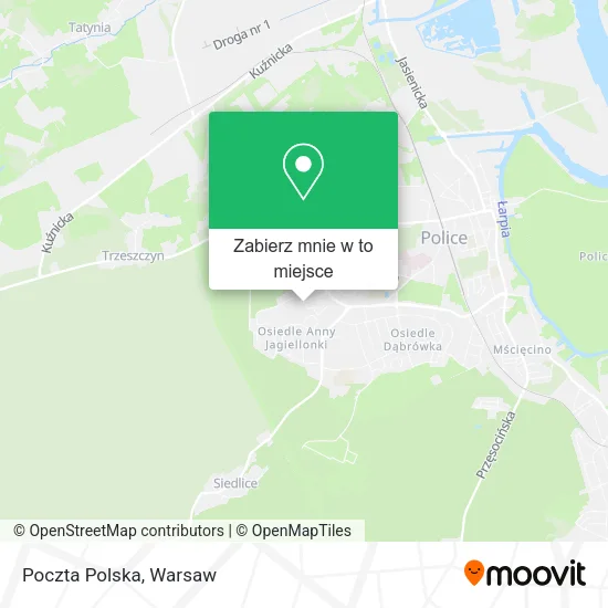Mapa Poczta Polska