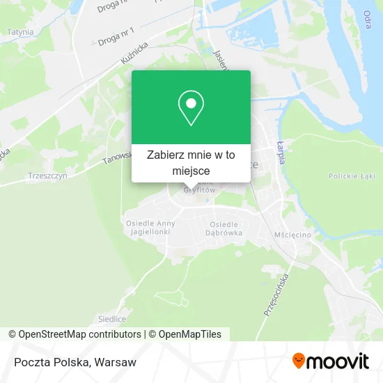 Mapa Poczta Polska