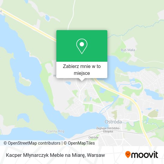 Mapa Kacper Młynarczyk Meble na Miarę