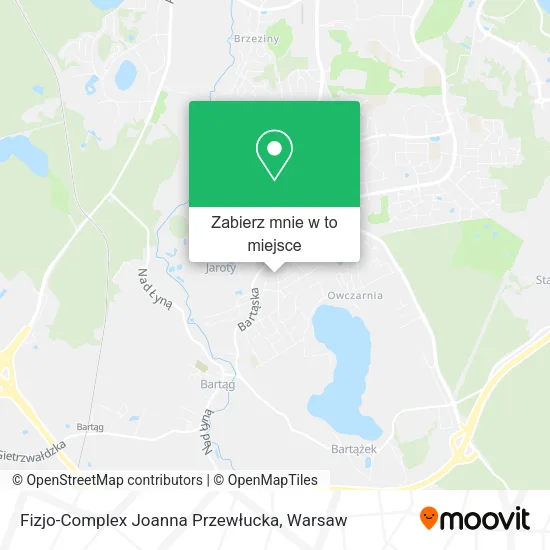 Mapa Fizjo-Complex Joanna Przewłucka