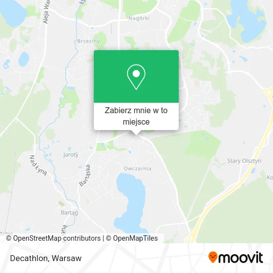 Mapa Decathlon