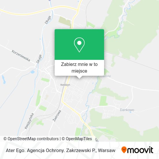 Mapa Ater Ego. Agencja Ochrony. Zakrzewski P.