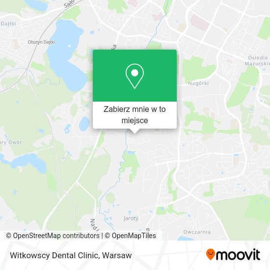 Mapa Witkowscy Dental Clinic