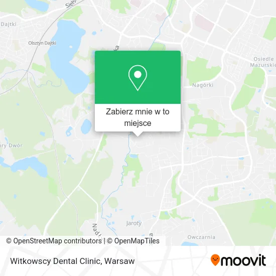 Mapa Witkowscy Dental Clinic