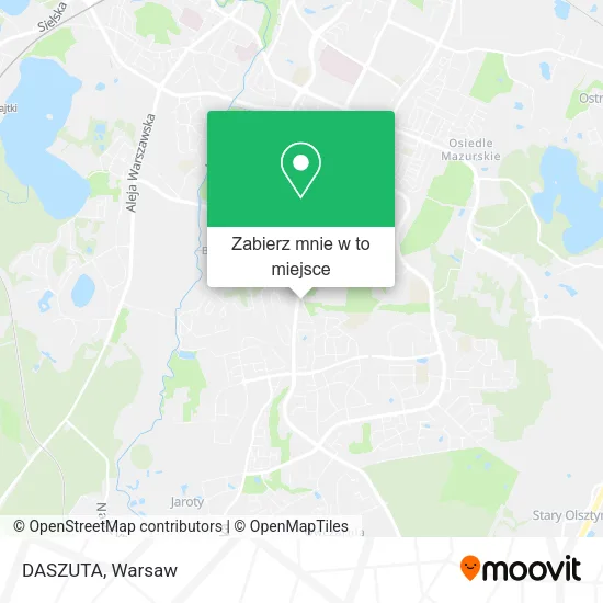 Mapa DASZUTA