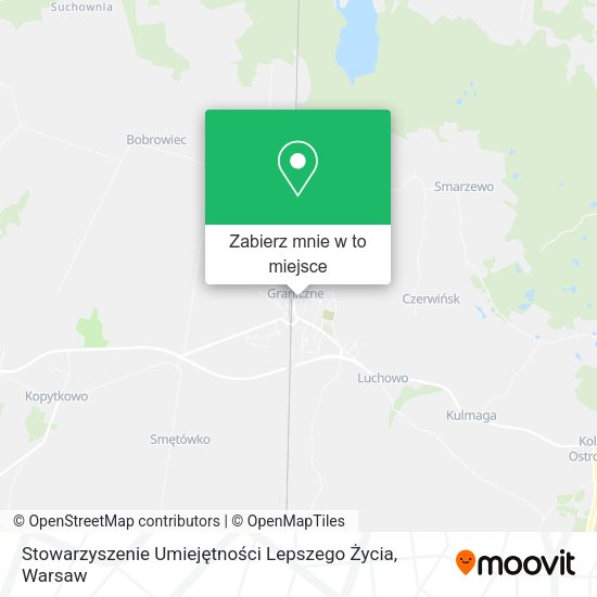 Mapa Stowarzyszenie Umiejętności Lepszego Życia