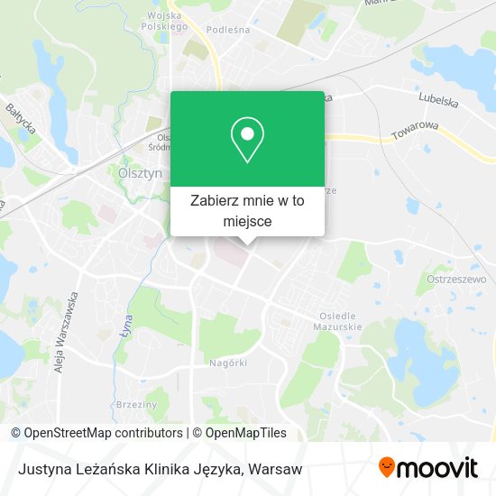 Mapa Justyna Leżańska Klinika Języka