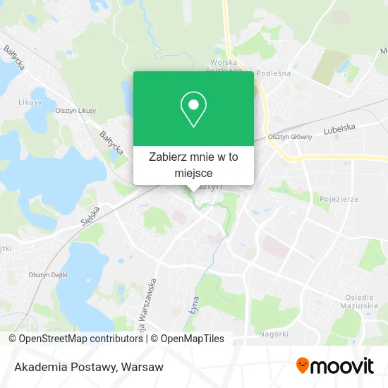 Mapa Akademia Postawy