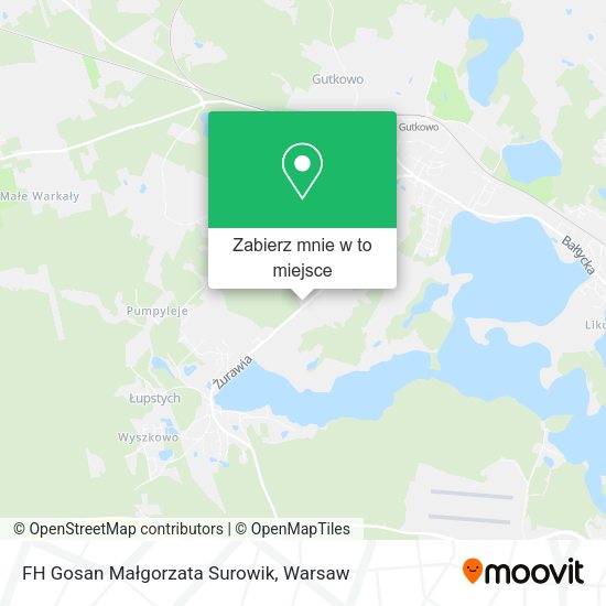 Mapa FH Gosan Małgorzata Surowik