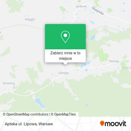 Mapa Apteka ul. Lipowa