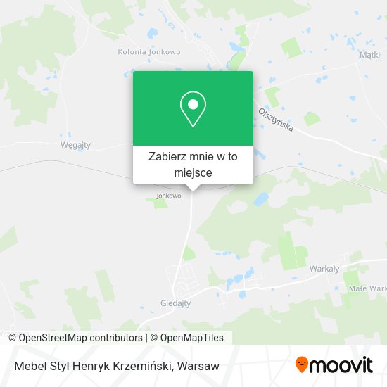 Mapa Mebel Styl Henryk Krzemiński