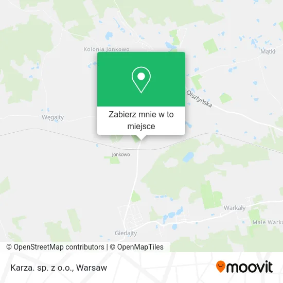 Mapa Karza. sp. z o.o.