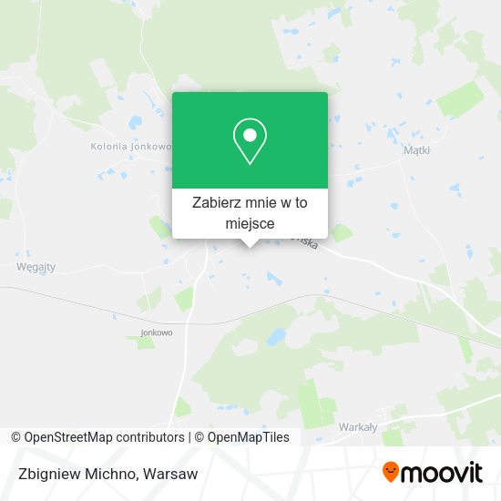 Mapa Zbigniew Michno