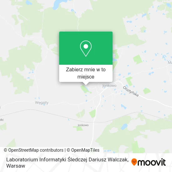 Mapa Laboratorium Informatyki Śledczej Dariusz Walczak
