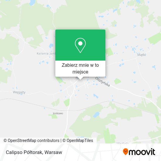 Mapa Calipso Półtorak