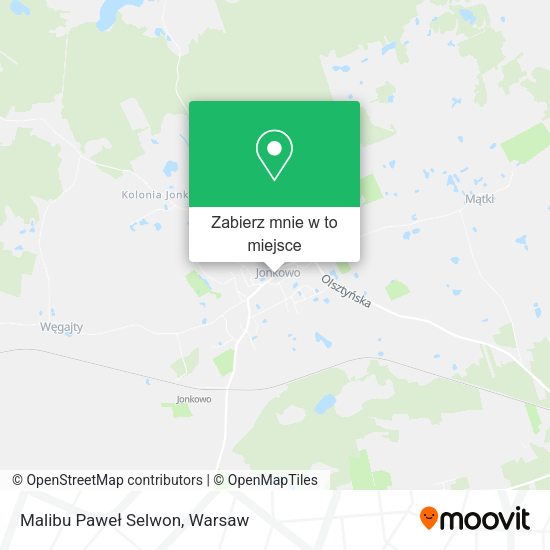 Mapa Malibu Paweł Selwon