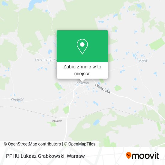 Mapa PPHU Lukasz Grabkowski