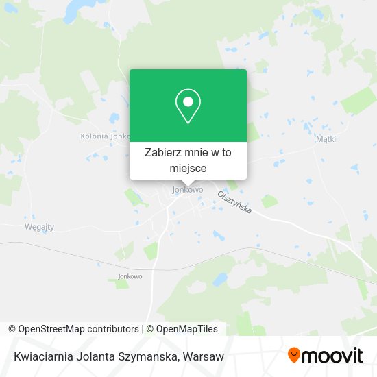 Mapa Kwiaciarnia Jolanta Szymanska