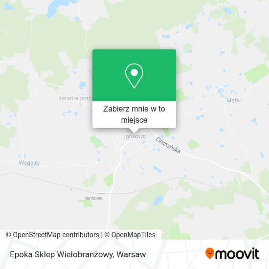 Mapa Epoka Sklep Wielobranżowy