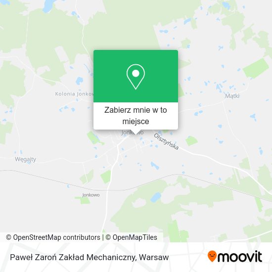 Mapa Paweł Zaroń Zakład Mechaniczny