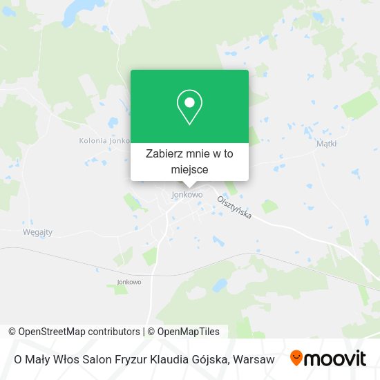 Mapa O Mały Włos Salon Fryzur Klaudia Gójska