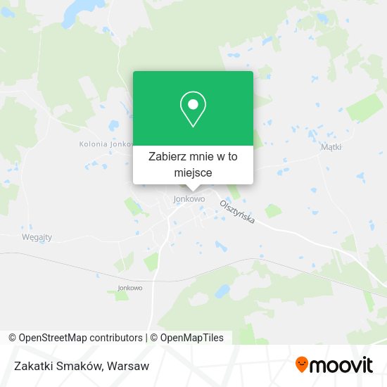 Mapa Zakatki Smaków