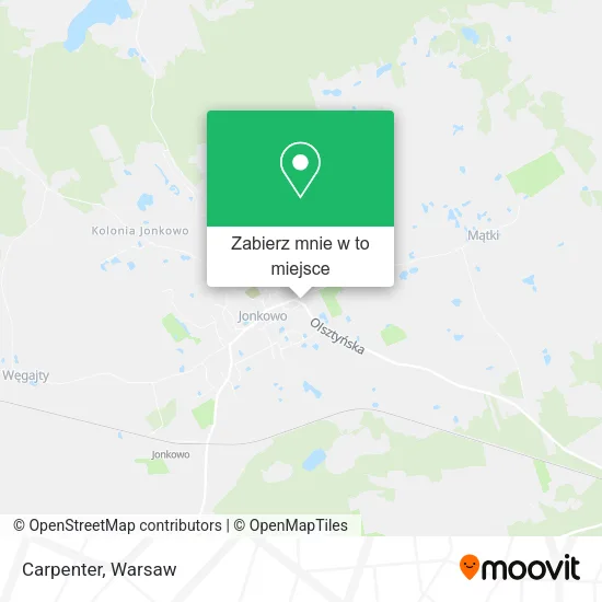 Mapa Carpenter
