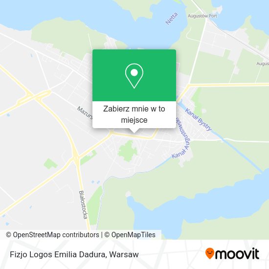 Mapa Fizjo Logos Emilia Dadura