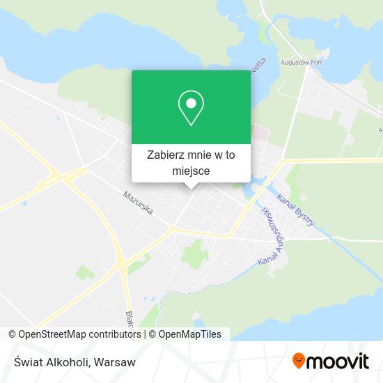 Mapa Świat Alkoholi