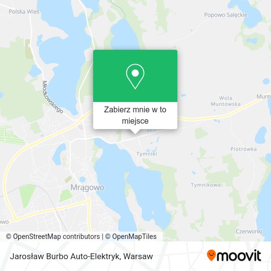 Mapa Jarosław Burbo Auto-Elektryk