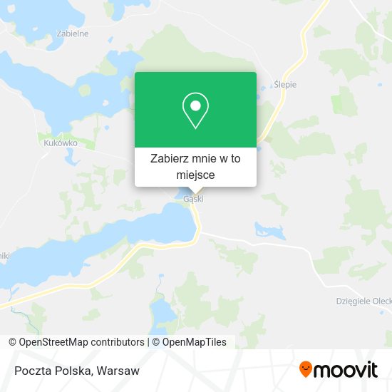 Mapa Poczta Polska