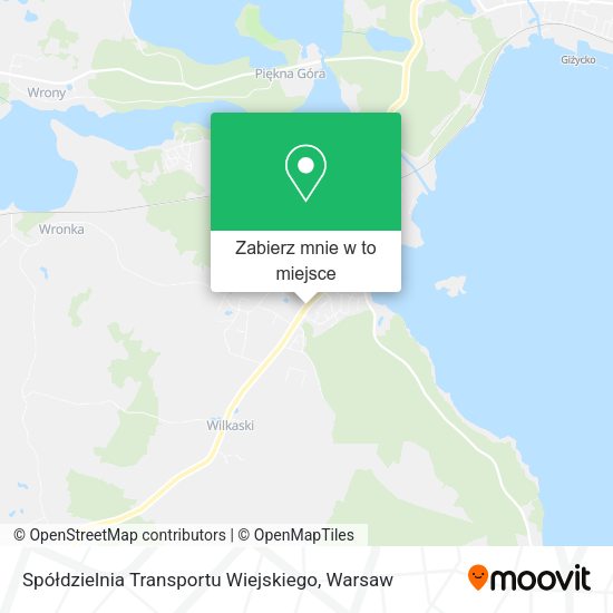 Mapa Spółdzielnia Transportu Wiejskiego